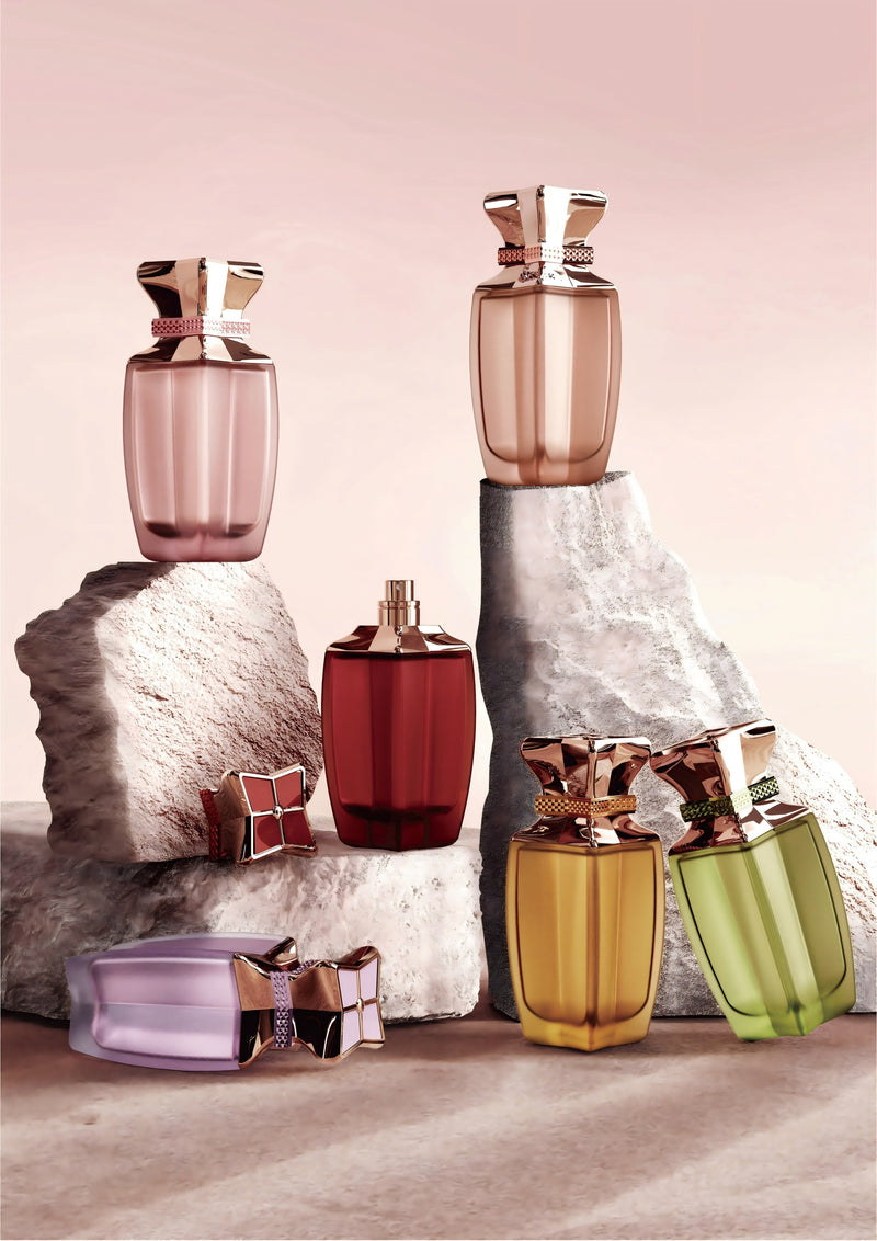Fairdale Custom Luxury Packaging Refillable Empty Glass Perfume Bottles