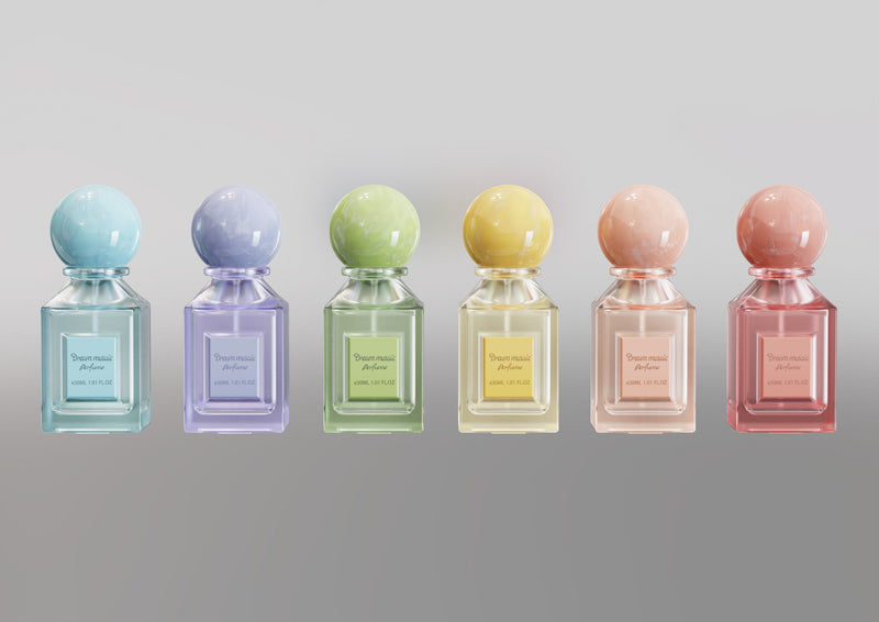 Fairdale Custom Luxury Packaging Refillable Empty Glass Perfume Bottles