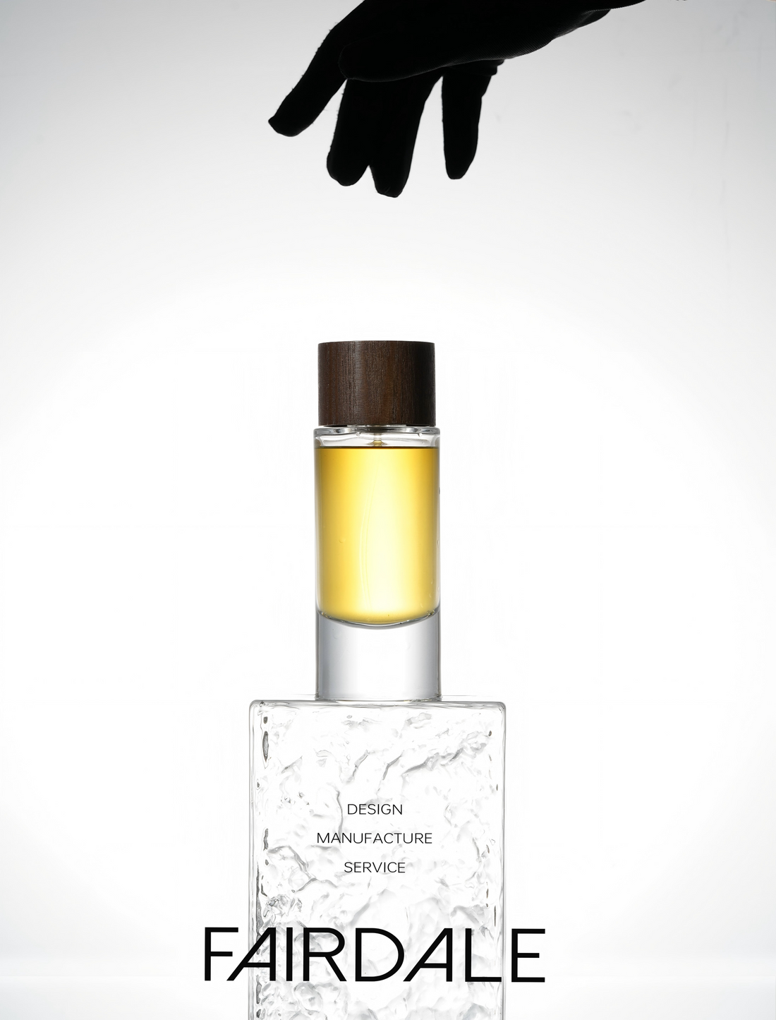 100ml high-end thick-bottomed perfume bottle