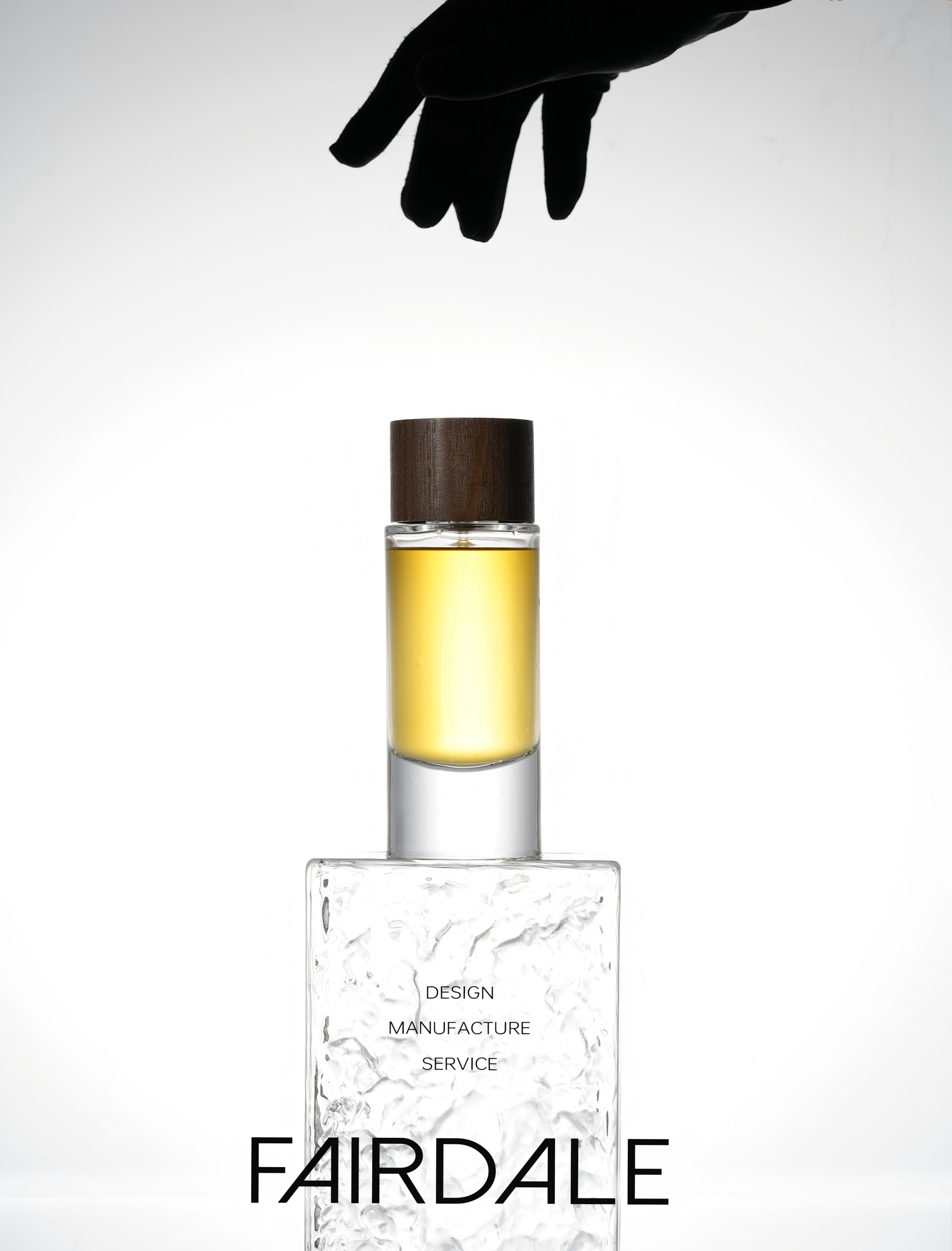 100ml high-end thick-bottomed perfume bottle