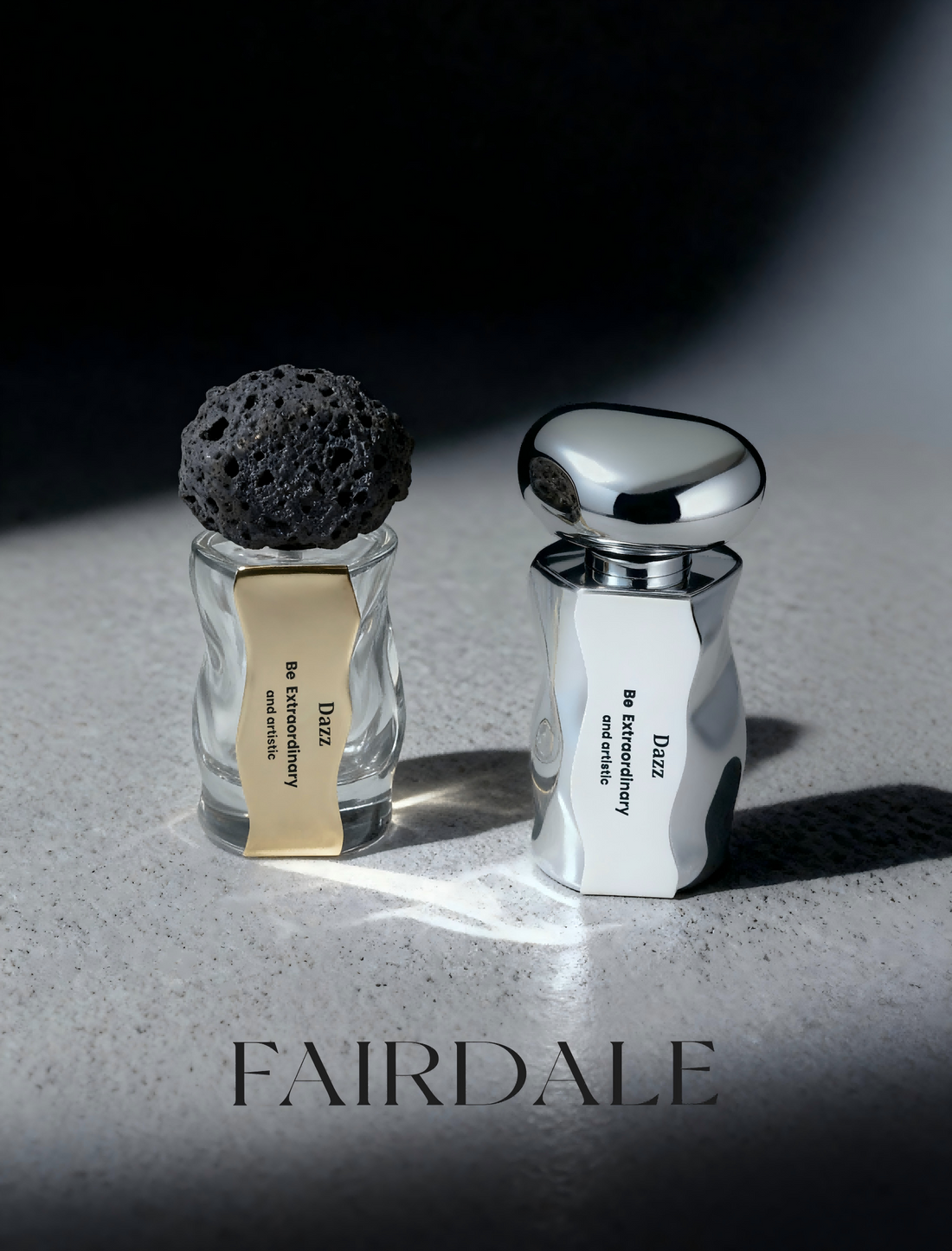 Minimalist, premium perfume packaging materials | Fairdale