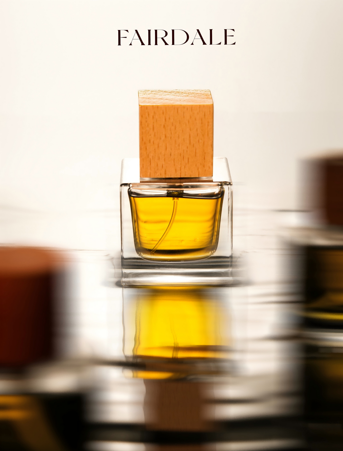 Woody perfume packages