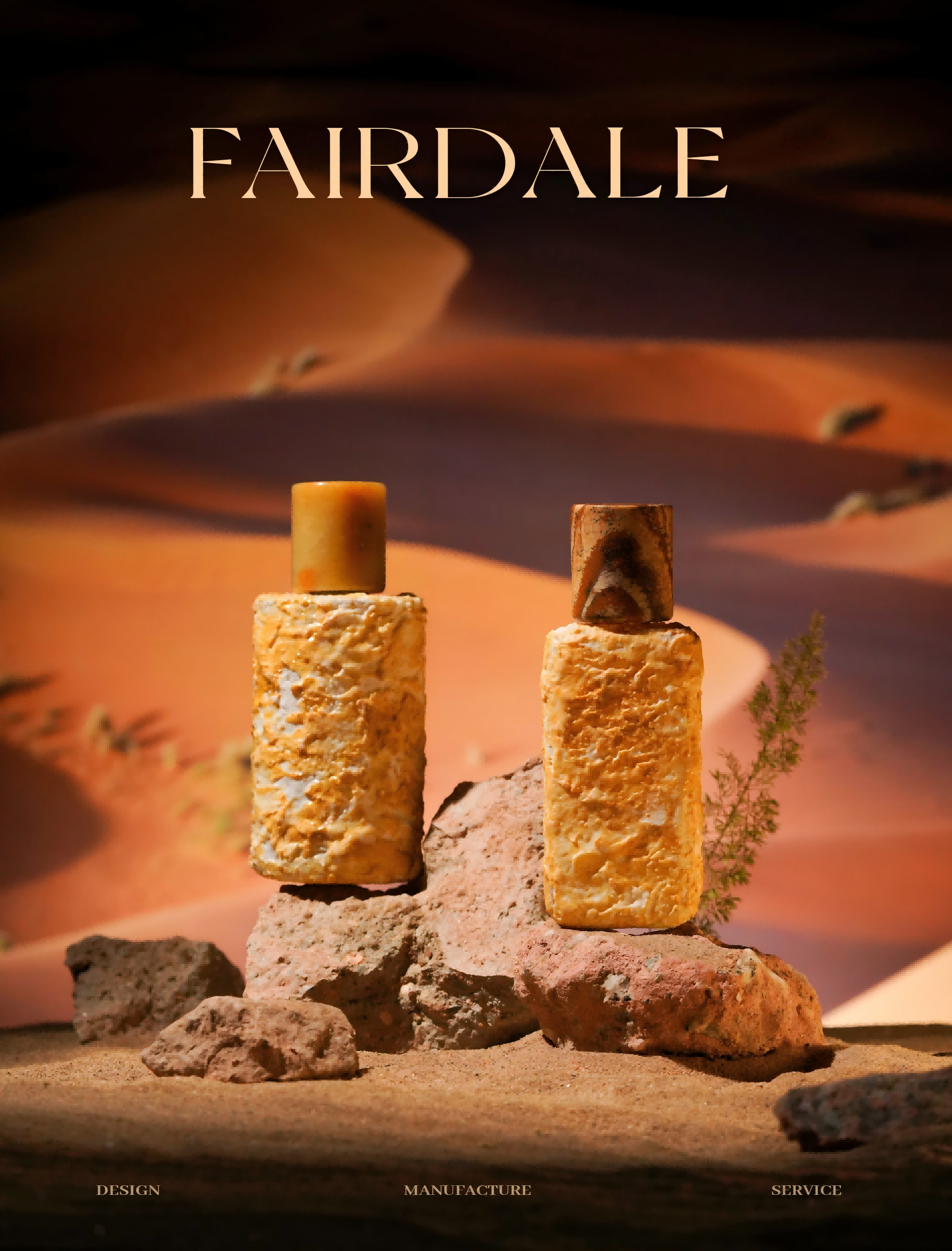 New Process Cement Perfume Bottle | Fairdale