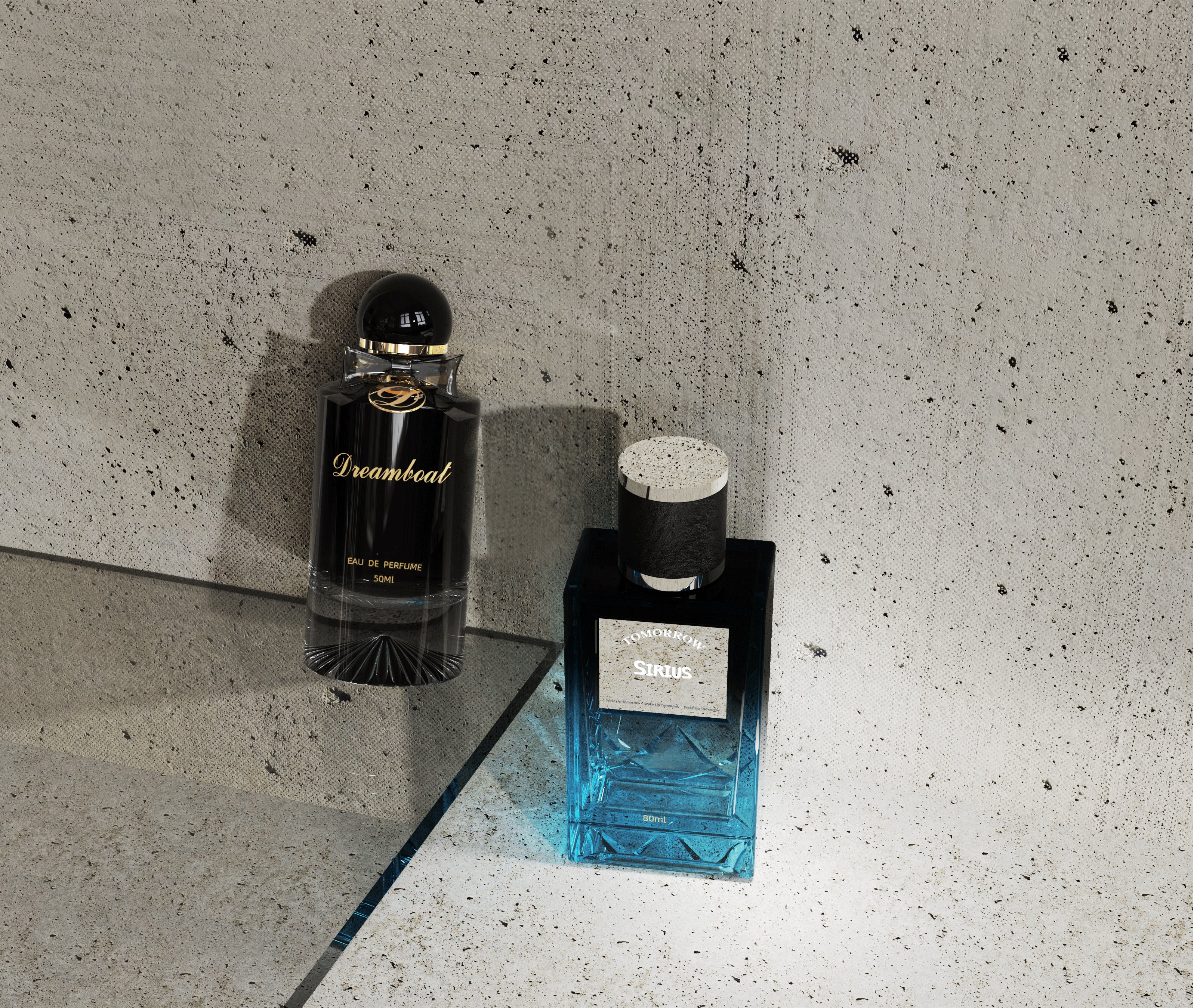 Luxury Custom Unique Packaging 50ml 80ml 100ml Refillable Empty Perfume Bottle Glass