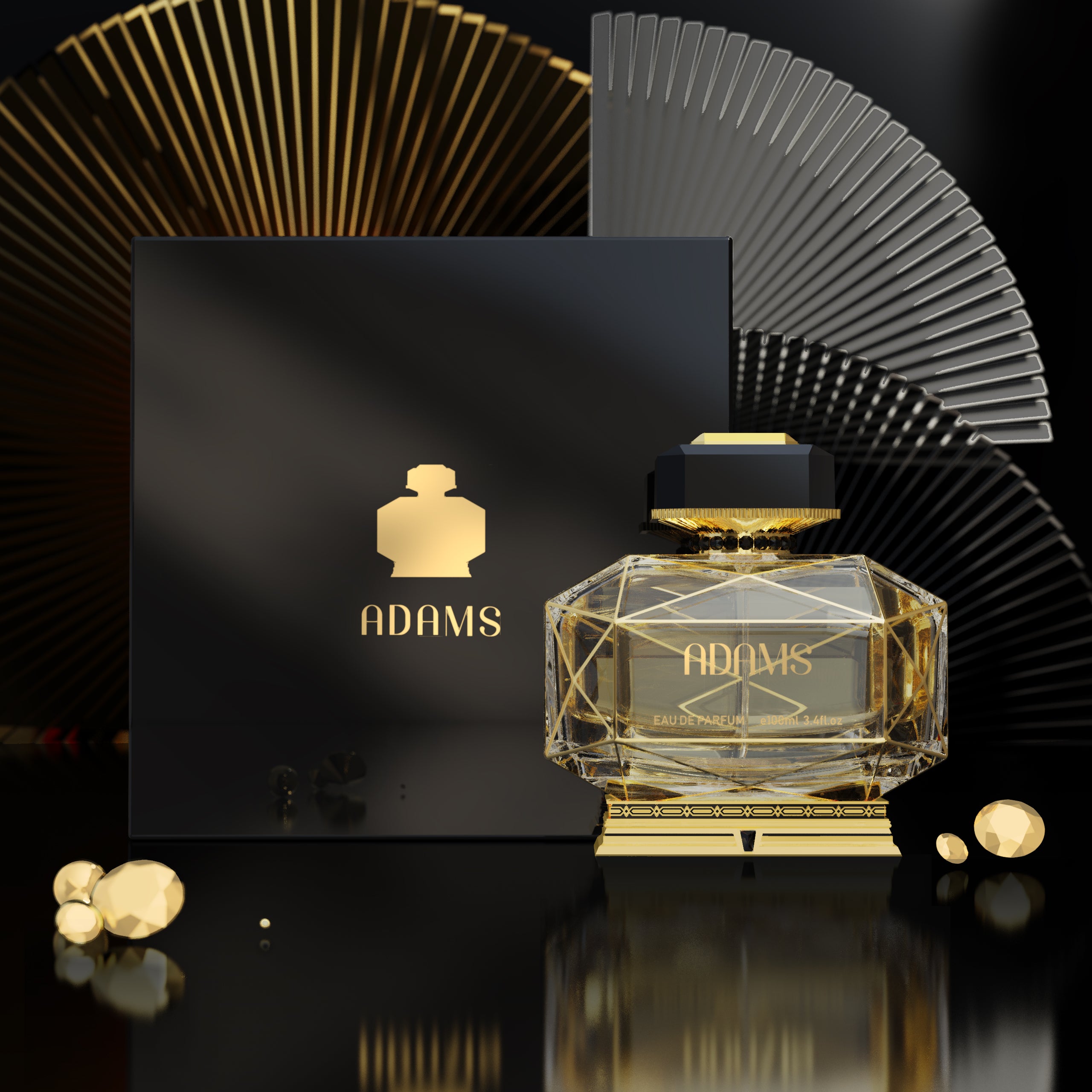 Manufacturer New Custom Packaging Refill 50ml 100ml Glass Empty Luxury Perfume Bottle With Box