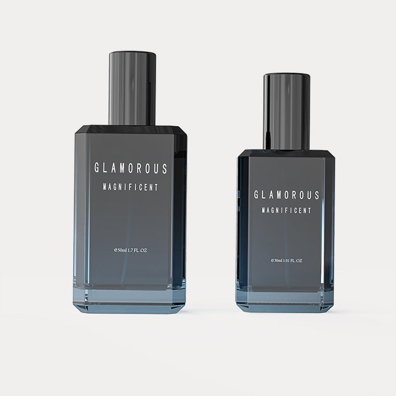 Gradient transparent spray 50ml perfume bottle