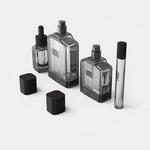 Transparent spray light black 50ml/100ml/13ml bottle collection