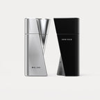 银色和黑色纯色 50ml 香水瓶