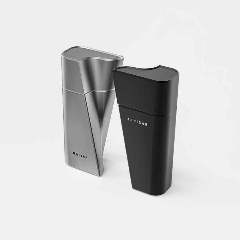银色和黑色纯色 50ml 香水瓶