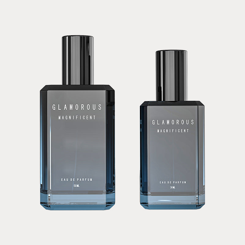 Gradient transparent spray 50ml perfume bottle