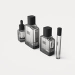 Transparent spray light black 50ml/100ml/13ml bottle collection